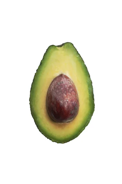 bir tohum izole avokado