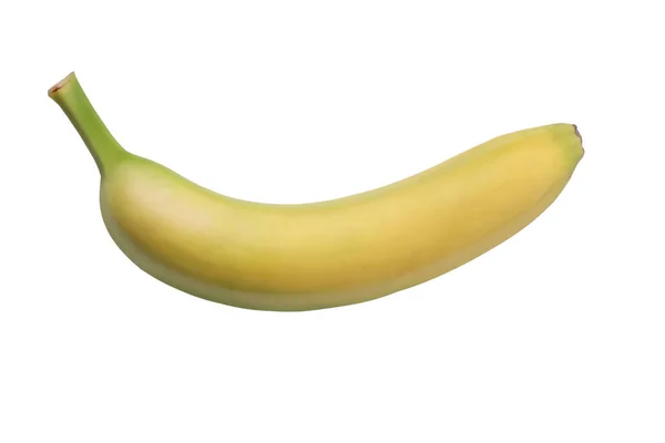 Isolierte Banane Auf Weiß — Stockfoto