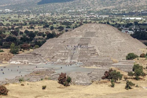 Piramyd of the Moon. Teotihuacan. Mexico city. — Stock Photo, Image