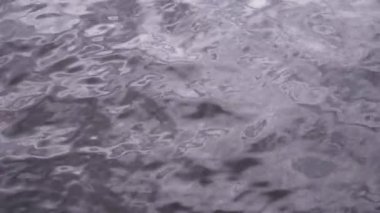 Suyun yüzeyi rüzgarda sallanıyor..