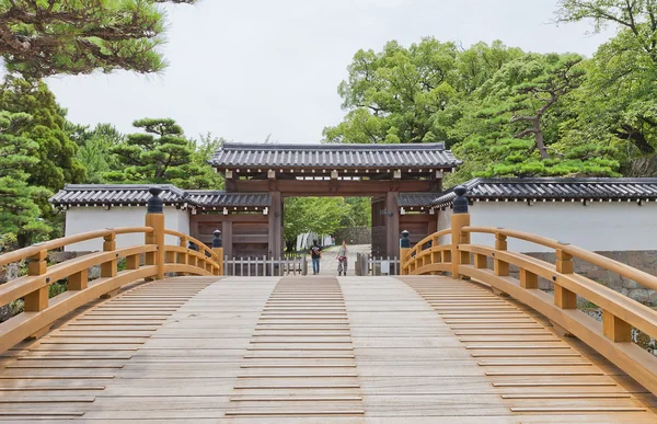 Otemon (Main) kasteel van de poort van de prefectuur Wakayama, Japan — Stockfoto