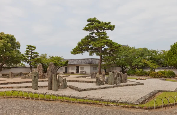Jardim de rocha do castelo de Kishiwada, Japão — Fotografia de Stock