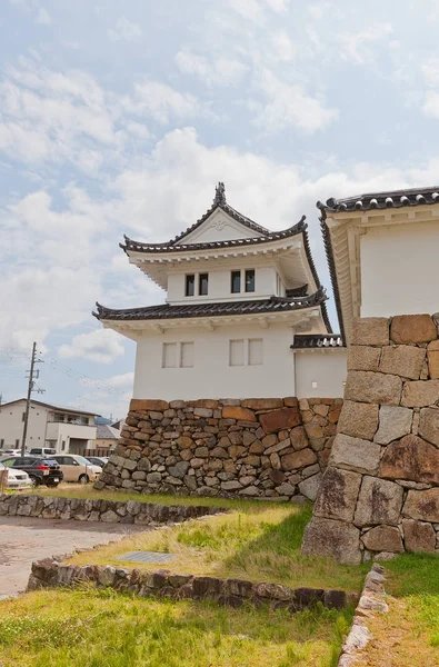 Rohu věže hradu Tanabe Maizuru, Japonsko — Stock fotografie