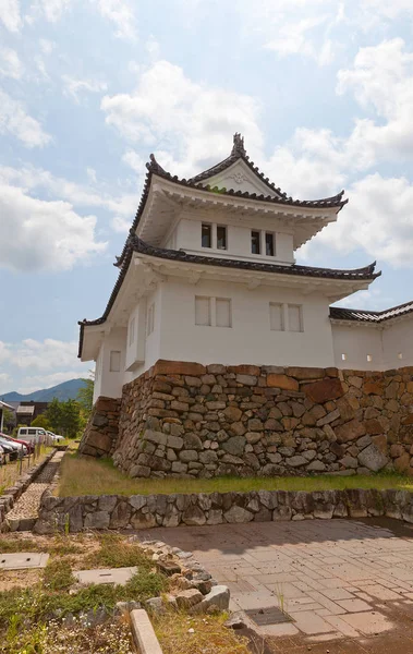 Rohu věže hradu Tanabe Maizuru, Japonsko — Stock fotografie