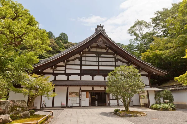Είσοδος Hojo ναό Nanzen-ji στο Κιότο. Εθνικός θησαυρός — Φωτογραφία Αρχείου