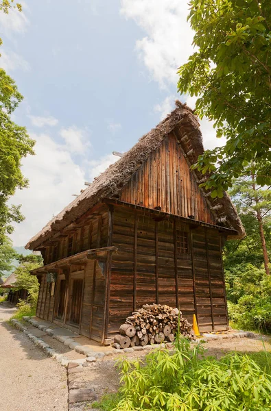 Former Nakano Youshimori storage shed in Ogimachi gassho style v — Stock Photo, Image