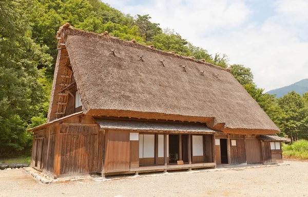 Tidigare Asano Chuichi hus i Ogimachi gassho stil by, Jap — Stockfoto