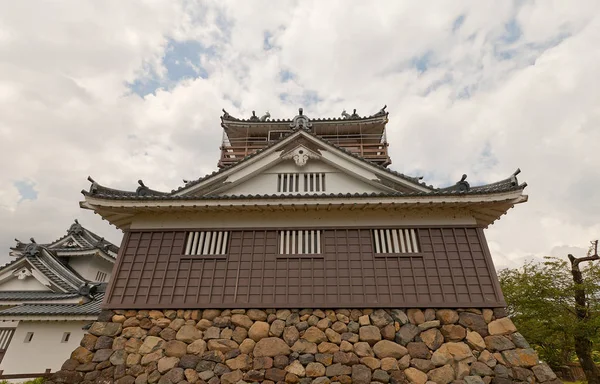 Conservação principal do castelo de Echizen Ohno em Ohno, Japão — Fotografia de Stock