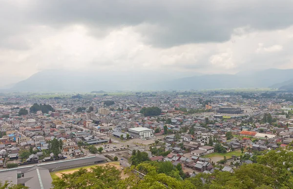 Вид на город Оно, префектура Фукуи, Япония — стоковое фото