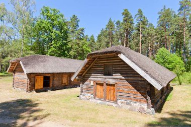 Etnografik Open-Air Müzesi'nde işçi ağıl (yaklaşık 1780s) 