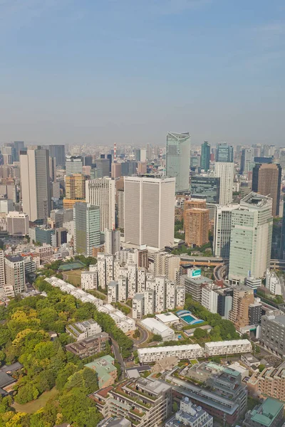 Вид на район Акасака в Токио, Япония — стоковое фото