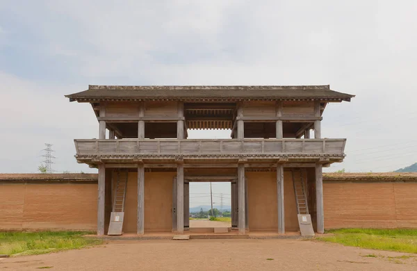 Outer South Gate of Shiwa Castle, Morioka city, Japan — Stock Photo, Image