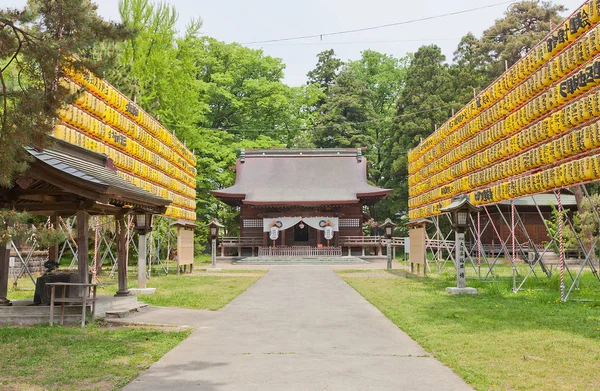 Przybytek Sinto Gokoku w Hirosaki, Japan — Zdjęcie stockowe