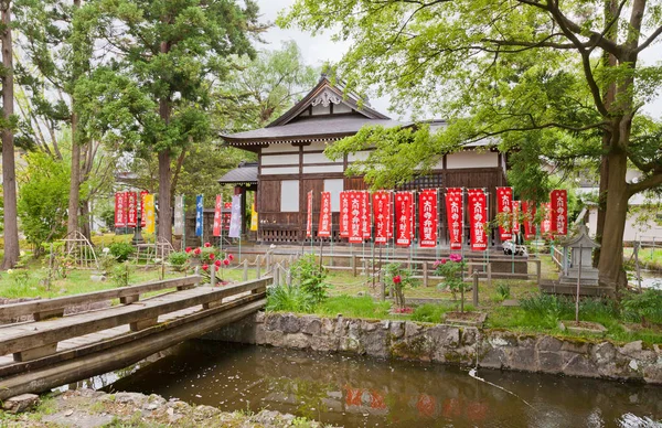 Naganobeyama daisen Tempel, Omagari, Japan — Stockfoto