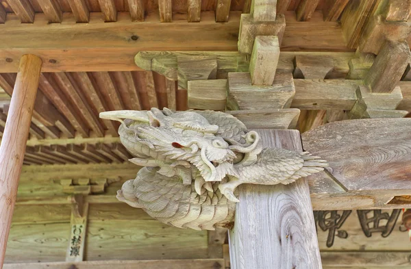 Δράκος του Ακίτα Σιντοϊστικό ναό, Yokote, Ιαπωνία — Φωτογραφία Αρχείου