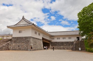 Yamagata Castle, Japonya'nın ikinci Bailey Doğu ana kapısı
