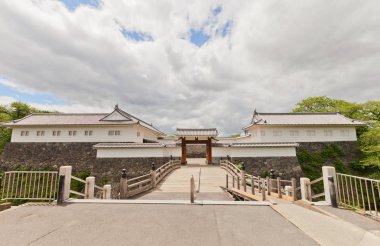Yamagata Castle, Japonya'nın ikinci Bailey Doğu ana kapısı