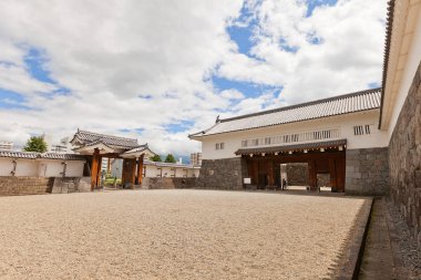 Yamagata Castle, Japonya'nın ikinci Bailey Doğu ana kapısı