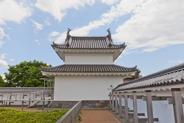 日本枥木县，宇都宫城堡的富士见炮塔 — 图库照片