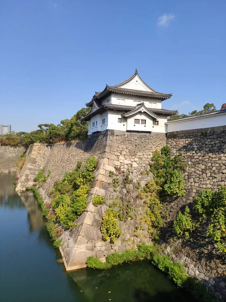 Osaka Japan November 2019 Sengan Yagura Turret Osaka Castle Constructed — Stock Photo, Image