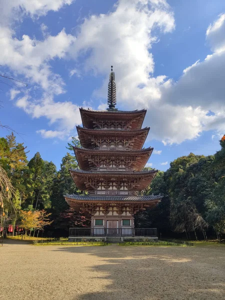 京都府京都市 2019年11月17日醍醐寺境内の五重塔 約951階 京都最古の木造建築物 ユネスコ世界遺産 — ストック写真