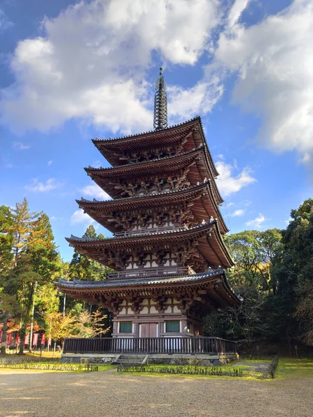京都府京都市 2019年11月17日醍醐寺境内の五重塔 約951階 京都最古の木造建築物 ユネスコ世界遺産 — ストック写真