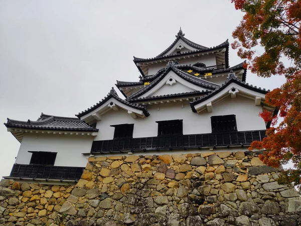 Hikone Japan November 2019 Hoofdverblijf Donjon Van Kasteel Hikone Een — Stockfoto