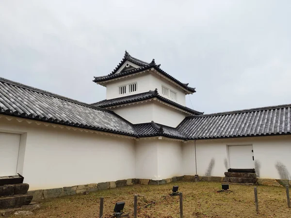 Hikone Japón Noviembre 2019 Sanju Yagura Torreta Esquina Del Castillo —  Fotos de Stock