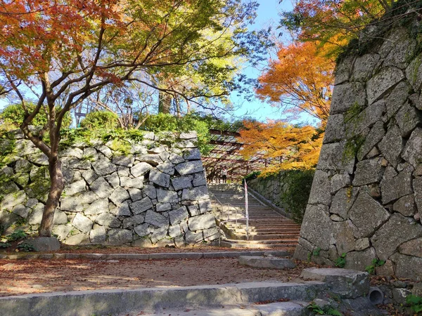 Karatsu Japan November 2019 Walls Main Bailey Honmaru Karatsu Castle — Stock Photo, Image