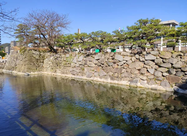 Karatsu Japan November 2019 Reconstructed 1989 Higobori Moat Walls Third — Stock Photo, Image