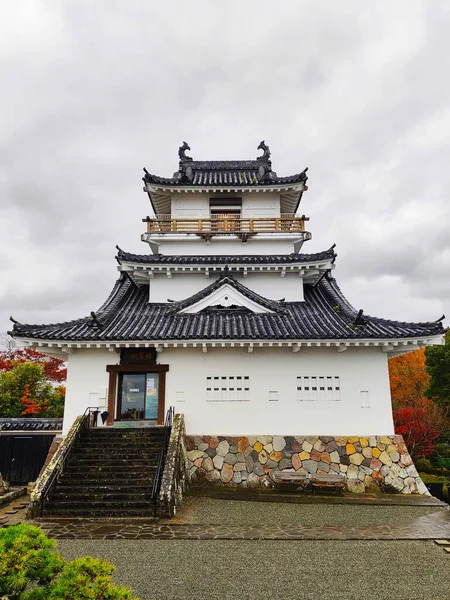 Kitsuki 2019年11月28日 Kitsuki城堡的主城堡 东涌由Kitsuki Yorinao建于1394年 1608年焚毁 1970年重建 — 图库照片