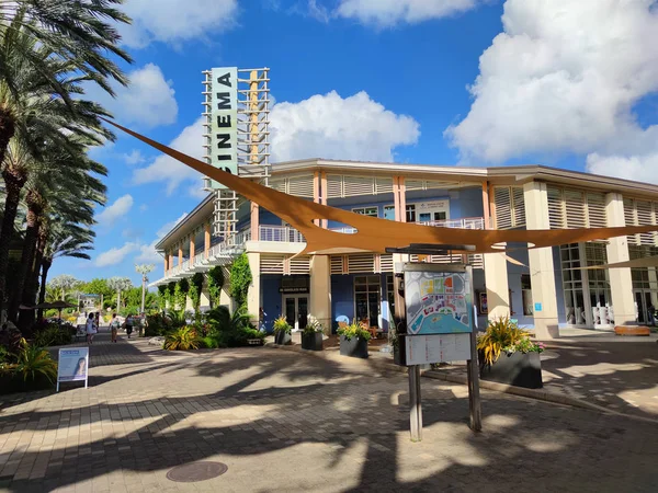 George Town Cayman Islands Februari 2020 Bouw Van Cinema Camana — Stockfoto