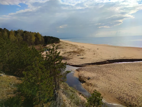 Saulkrasti Latvia May 2020 Famous White Dune Balta Kapa Vidzeme — Stock Photo, Image