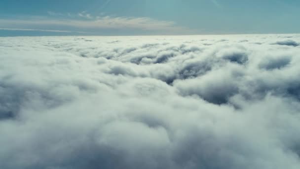Chmury Drone poklatkowego Time-Lapse — Wideo stockowe