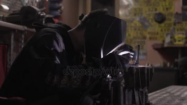 Motosiklet Garaj repear alüminyum kaynak