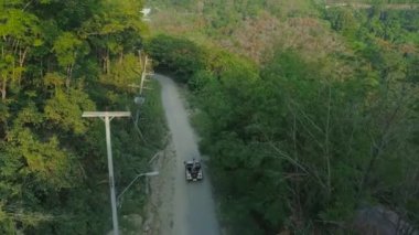 Tayland palmiye orman seyahat araba suv uçak pilot yaz doğa uçuş
