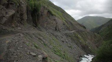 Kafkas Dağları nehir beyaz güzellik doğa Gürcistan hayvanlar waterwall