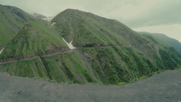 Kaukasus Berge kaukasische Schönheit Natur Georgien Tiere — Stockvideo