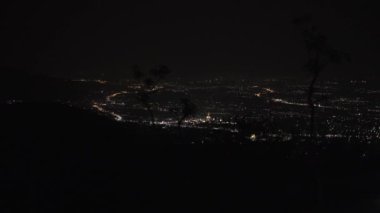 Gece şehir timelapse Tayland phuket ityscape, gece, mimari, trafik, Bina, araba