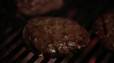 Hamburger, Barbekü, hamburger, yemek yemek, et, ızgara, kızartma, hamburger biftek,