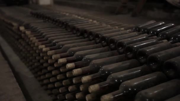 Botol anggur di Armenia botol, kaca, alkohol, merah, minuman, terisolasi, putih, latar belakang, minuman, desain, cair, merlot, bordeaux, label, anggur, cabernet, anggur — Stok Video