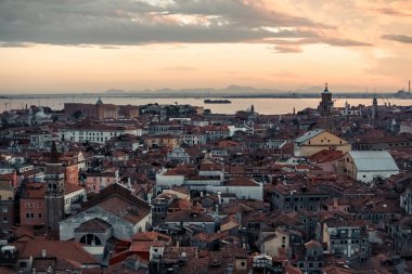 Venedik şehir, Venezia mimarisi ve kanallar İtalya, cityscape, tarihi Avrupa, Simgesel Yapı