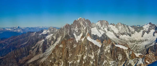 Snowly mountains in Swiss near Geneva, blue sky, Eurone nature, stones and fresh air switzerland