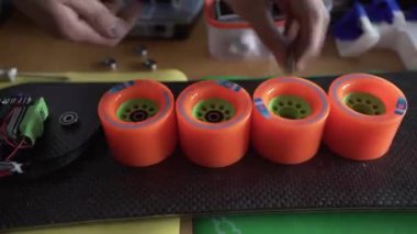 Longboard tekerlek kurulu aşırı pansiyon, kaykay, kaykay, spor montaj için binmek buz pateni