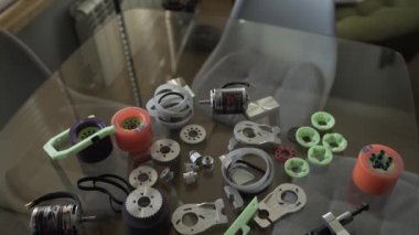Longboard parçaları - motorlu simidi ve vites montaj, karbon yönetim kurulu, aşırı teknoloji için