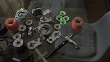 Longboard parçaları - motorlu simidi ve vites montaj, karbon yönetim kurulu, aşırı teknoloji için