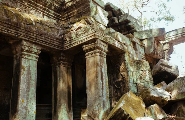 Angkor Wat Temple w Kambodży w pobliżu miasta Siem Reap w Azji — Zdjęcie stockowe