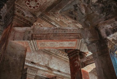 Kamboçya 'daki Angkor Wat Tapınağı Asya' daki Siem Reap şehri yakınlarında.