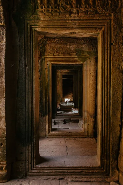 Temple Angkor Wat au Cambodge près de Siem Reap en Asie — Photo