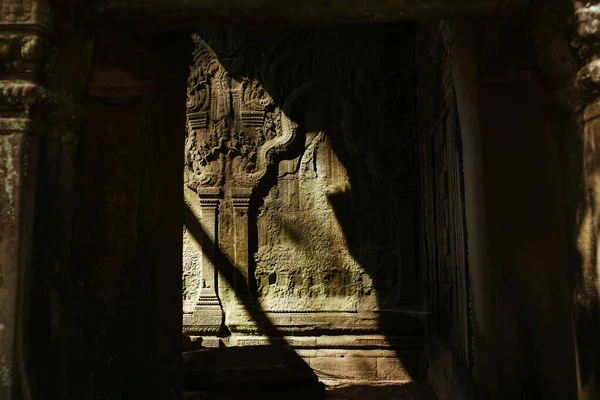 Angkor Wat Tempel in Cambodja bij Siem Reap stad in Azië — Stockfoto